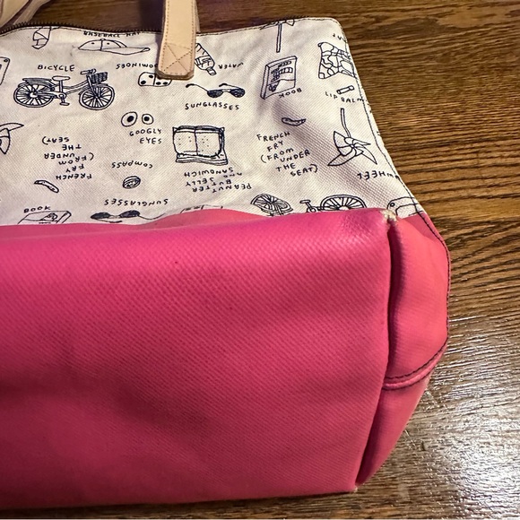 ⭐️ Kate Spade Gap Kids Colab canvas and plastic Tote Bag - Picture 6 of 10